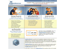 Tablet Screenshot of demo.gradebookwizard.com